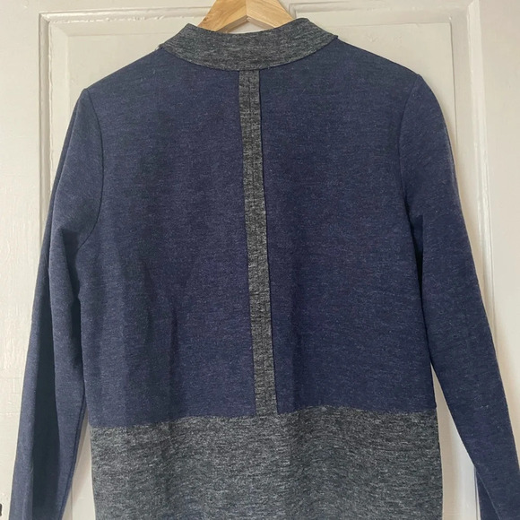 Habitat Snap Jacket Cardigan Blue & Grey Size Small - Picture 12 of 15
